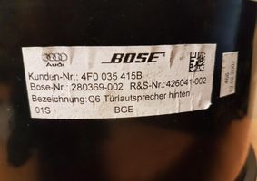 Audi Q7 4L Enceinte de porte arrière 4F0035415B