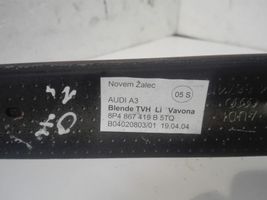 Audi A3 S3 8P Rear door card trim 8P4867419B5TQ