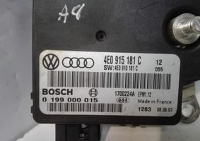 Audi A8 S8 D3 4E Autres unités de commande / modules 4E0915181C