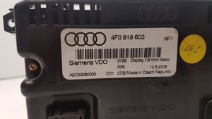 Audi A6 S6 C6 4F Ekrāns / displejs / mazais ekrāns 4F0919603