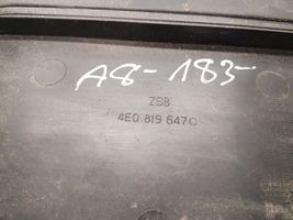 Audi A8 S8 D3 4E Couvercle cache filtre habitacle 4E0819647C