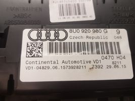 Audi Q3 8U Spidometras (prietaisų skydelis) 8U0920980G