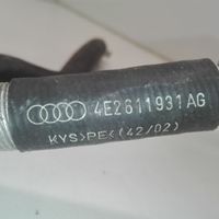 Audi A8 S8 D3 4E Przewód / Wąż przewodu hamulcowego 4E2611931AG