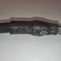 Audi Q3 8U Câble négatif masse batterie 5N0971250AJ
