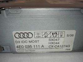 Audi A6 S6 C6 4F CD/DVD-vaihdin 4E0035111A