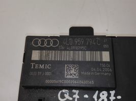 Audi Q7 4L Moduł / Sterownik jednostki centralnej 4L0959794C