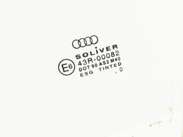 Audi A6 Allroad C5 Etuoven ikkunalasi, neliovinen malli 43R00082