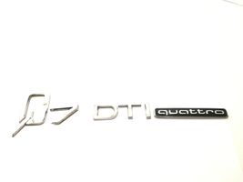 Audi Q7 4M Gamintojo ženkliukas/ modelio raidės 4M0