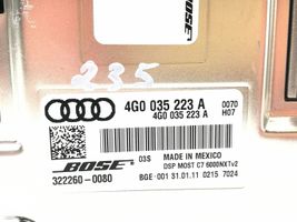 Audi A8 S8 D4 4H Amplificateur de son 4G0035223A