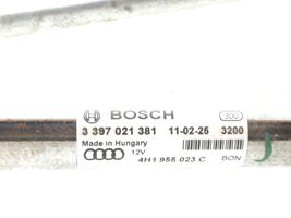 Audi A8 S8 D4 4H Etupyyhkimen vivusto ja moottori 4H1955119C