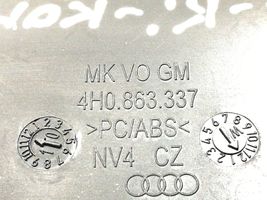 Audi A8 S8 D4 4H Inny elementy tunelu środkowego 4H0863337