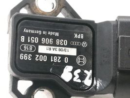 Audi A6 S6 C6 4F Sensor de la presión del aire 038906051B