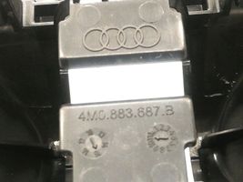 Audi Q7 4M Osłona szyny fotela tylnego 4M0883687B