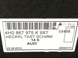 Audi A8 S8 D4 4H Poszycie / Tapicerka tylnej klapy bagażnika 4H0867975K