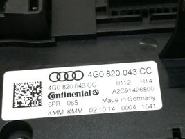 Audi A6 Allroad C7 Ilmastoinnin ohjainlaite 4G0820043CC