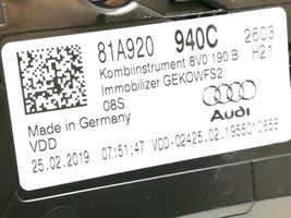 Audi Q2 - Tachimetro (quadro strumenti) 81A920