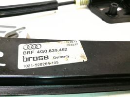 Audi A6 Allroad C7 Fensterhebermechanismus ohne Motor Tür hinten 4G0839462