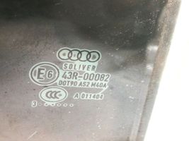 Audi A6 Allroad C7 aizmugurējo durvju stikls 43R00082