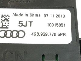 Audi A7 S7 4G Interruttore regolazione sedile 4G8959770