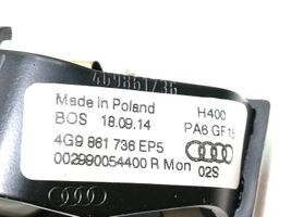 Audi A6 Allroad C7 Support, fixation pour filet à bagages 4G9861736