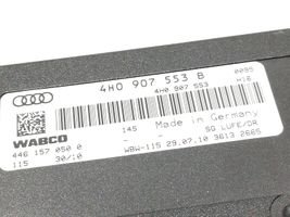 Audi A8 S8 D4 4H Jousituksen ohjainlaite/moduuli 4H0907553B