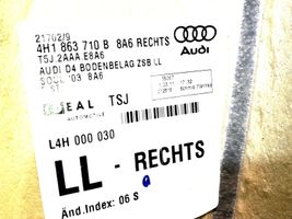 Audi A8 S8 D4 4H Etulattiamatto 4H1863710B