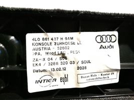 Audi Q7 4L Rivestimento pannello inferiore del bagagliaio/baule 4L0861487H