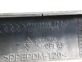 Audi A8 S8 D3 4E Apdailinė galinio bamperio juosta 4E0807425