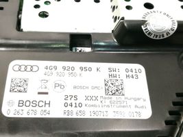 Audi A6 Allroad C7 Tachimetro (quadro strumenti) 4G9920950K