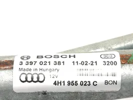 Audi A8 S8 D4 4H Mechanizm i silniczek wycieraczek szyby przedniej / czołowej 4H1955023C