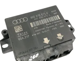 Audi A8 S8 D4 4H Unité de commande, module PDC aide au stationnement 4H0919475C