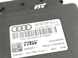 Audi A8 S8 D4 4H Käsijarrun ohjainlaite 4H0907801E