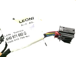 Audi A8 S8 D4 4H Rear door wiring loom 4H0971693Q