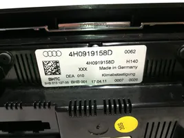 Audi A8 S8 D4 4H Centralina del climatizzatore 4H0919158D