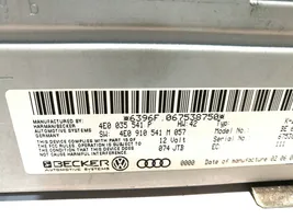 Audi A8 S8 D3 4E Radio/CD/DVD/GPS-pääyksikkö 4E0035541P