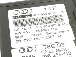 Audi A8 S8 D3 4E Etuoven ikkunan nostomoottori 4E1959801F