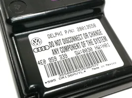 Audi A8 S8 D3 4E Modulo di controllo sedile 4E0959339