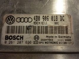 Audi A6 S6 C5 4B Moottorin ohjainlaite/moduuli 0261207636