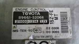 Toyota Yaris Centralina/modulo del motore 8966152064