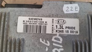 KIA Pride Calculateur moteur ECU K103735100K