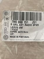 Volkswagen Sharan Copertura altoparlante della portiera anteriore 7M0868151