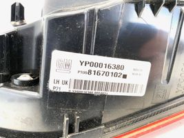 Opel Grandland X Galinis žibintas dangtyje YP00016380