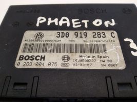 Volkswagen Phaeton Unité de commande, module PDC aide au stationnement 3D0919283C