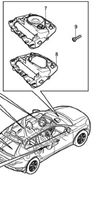 Volvo XC60 Ramka centralnego głośnika deski rozdzielczej 30781191