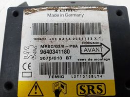 Peugeot 607 Sterownik / Moduł Airbag 9640341180