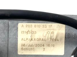 Mercedes-Benz C W203 Atpakaļskata spogulis (salonā) A2038103317