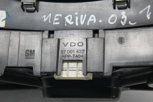 Opel Meriva A Compteur de vitesse tableau de bord 13163915DK