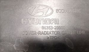 Hyundai Santa Fe Engine bonnet/hood lock trim molding 863532B000