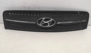 Hyundai Tucson JM Grille calandre supérieure de pare-chocs avant 