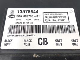 Opel Ampera Moduł / Sterownik systemu uruchamiania bezkluczykowego 13578644